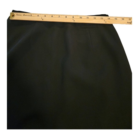 Anne Taylor Loft Pencil Skirt Women's 8 Black Casual Workwear - Picture 3 of 6